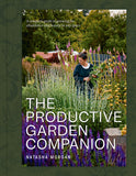 Book cover of 'The Productive Garden Companion' with a person in a garden.