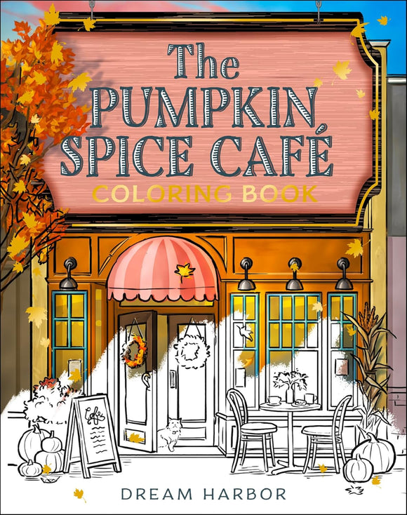 The Pumpkin Spice Café Coloring Book - Laurie Gilmore