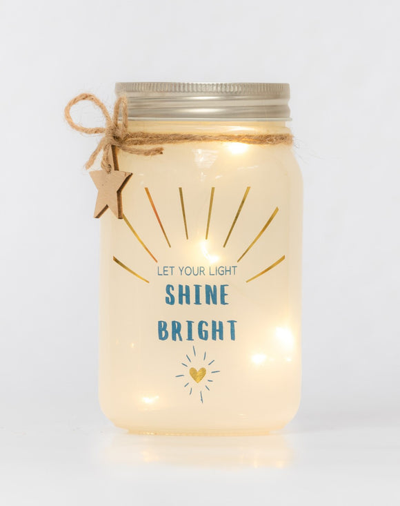 Let Your Light Shine Bright  - Sparkle Jar