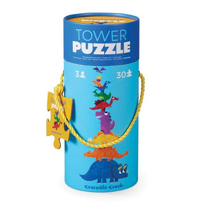 Croc Creek - Tower Puzzle Dinosaurs 30pc