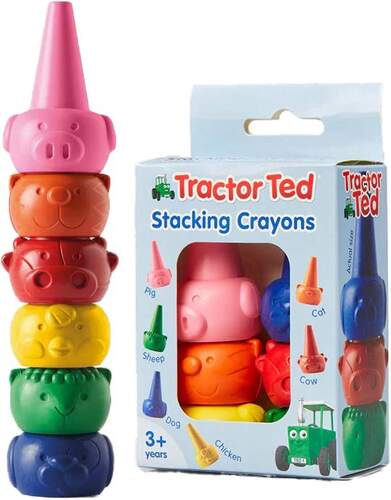 Tractor Ted - Stacking Crayons