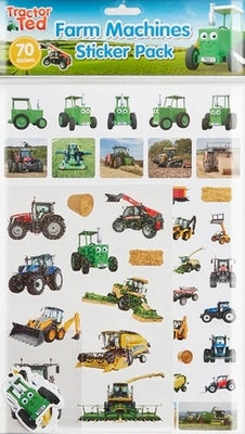 Tractor Ted - Farm Machines Sticker Pack
