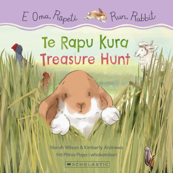 Run, Rabbit: Treasure Hunt / E Oma, Rapeti: Te Rapu Kura (Bilingual Edition) - Nora Wilson & Kimberly Andrews
