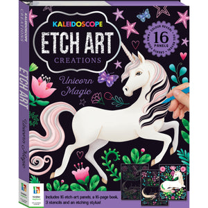 Kaleidoscope: Etch Art Creations - Unicorn Magic