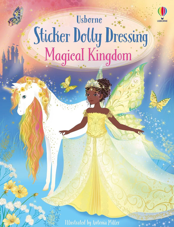 Usborne Sticker Dolly Dressing Magical Kingdom