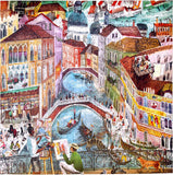 eeBoo - Artists in Venice 1000pc Jigsaw Puzzle