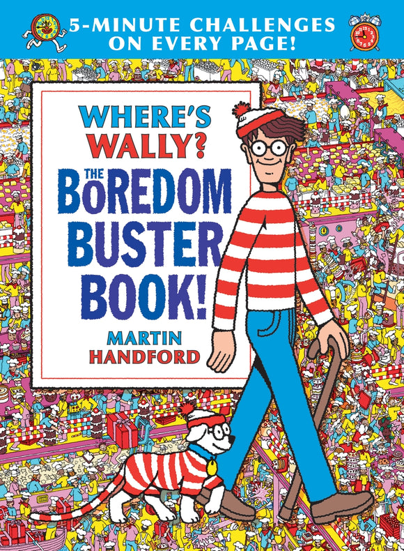 Where's Wally? The Boredom Buster Book - Martin Handford