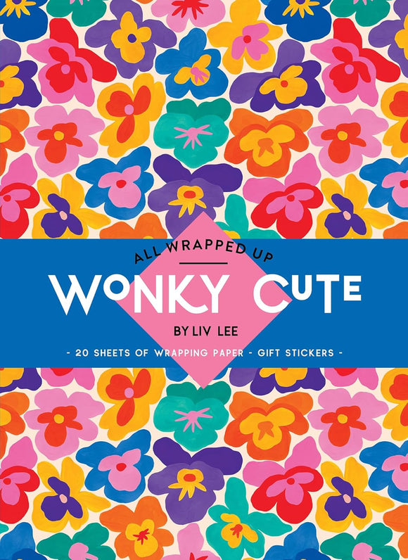 All Wrapped Up: Wonky Cute by Liv Lee - Gift Wrap Book