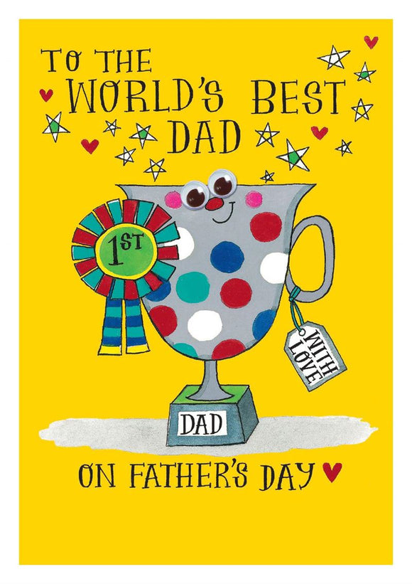 To The World's Best Dad card