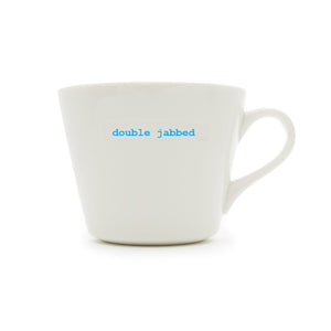 Mug - Double Jabbed 350ml Bucket Mug
