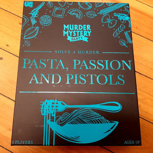 Murder Mystery Party - Pasta, Passion & Pistols