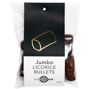 Jumbo Licorice Bullets 200g