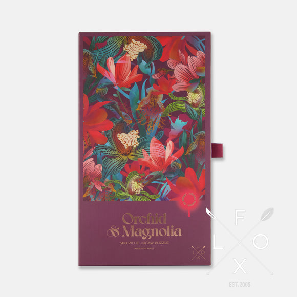 Flox Jigsaw Puzzle Orchid & Magnolia 500pc