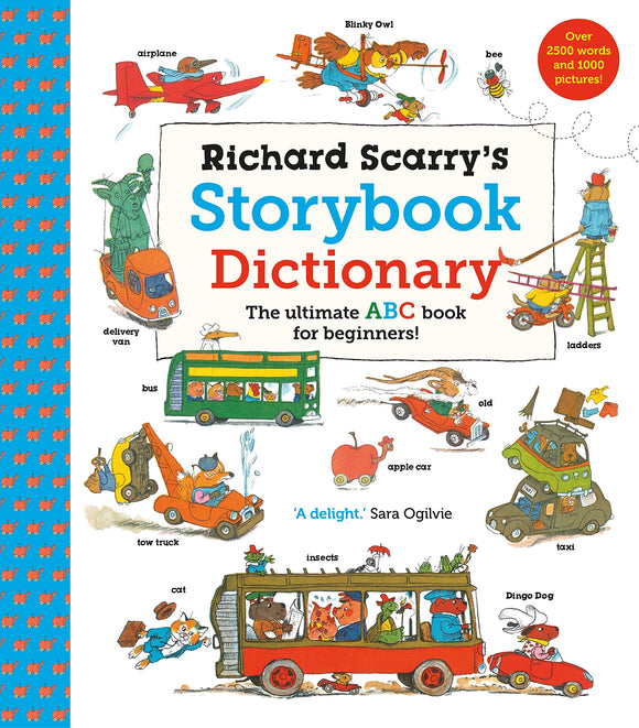 Richard Scarry Storybook Dictionary - The Ultimate ABC book for beginners