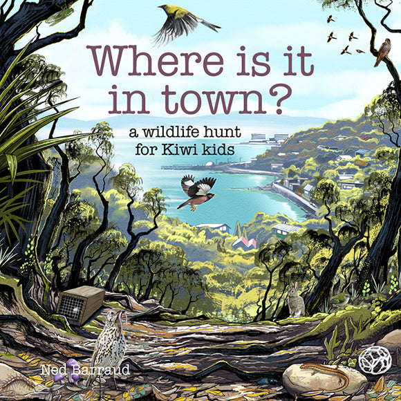 Where Is It In Town?: A wildlife hunt for Kiwi kids - Ned Barraud