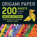 Origami Paper 200 sheets Nature (15 cm): Tuttle Origami Paper