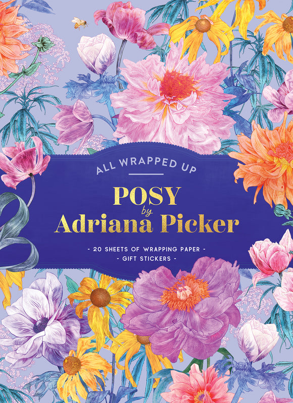 All Wrapped Up: Posy by Adriana Picker - Gift Wrap Book