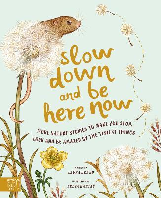 Slow Down and Be Here Now : More Nature Stories to Make You Stop, Look and Be Amazed by the Tiniest Things - Laura Brand