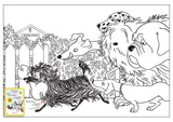Hairy Maclary and Friends Off For A Walk: A Colouring Book - Lynley Dodd