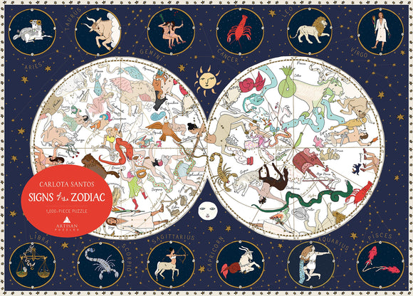 Signs of the Zodiac - 1000pc